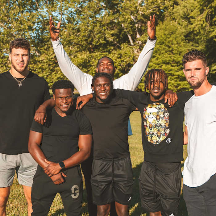 AJ Barner, Shaun Shivers, Matthew Bedford, Tiawan Mullen, D.J. Matthews, Jack Tuttle